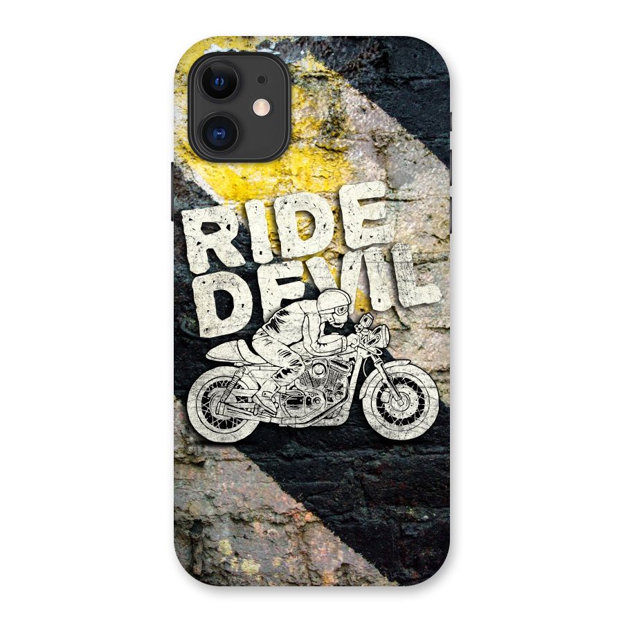 Ride Devil Back Case for iPhone 11