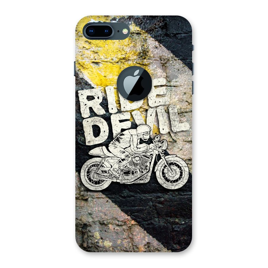 Ride Devil Back Case for iPhone 7 Plus Logo Cut
