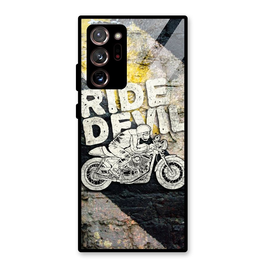 Ride Devil Glass Back Case for Galaxy Note 20 Ultra 5G