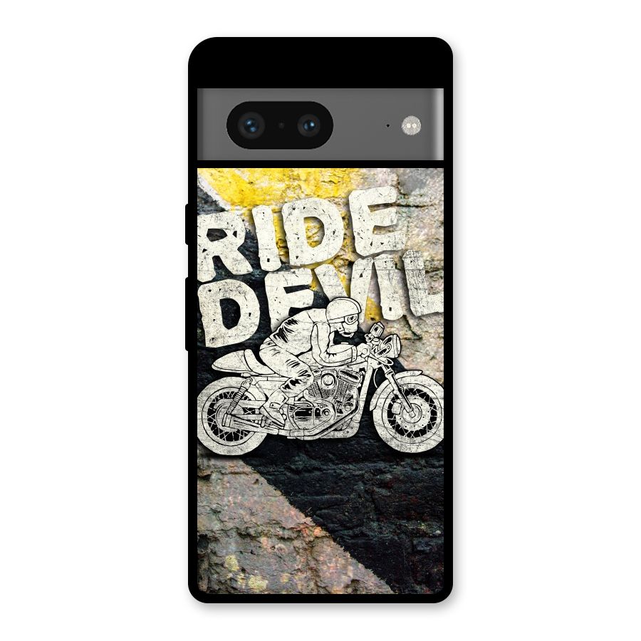 Ride Devil Glass Back Case for Google Pixel 7