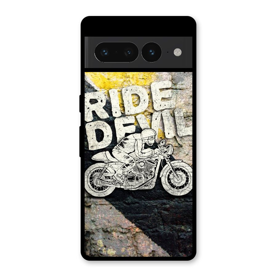 Ride Devil Glass Back Case for Google Pixel 7 Pro