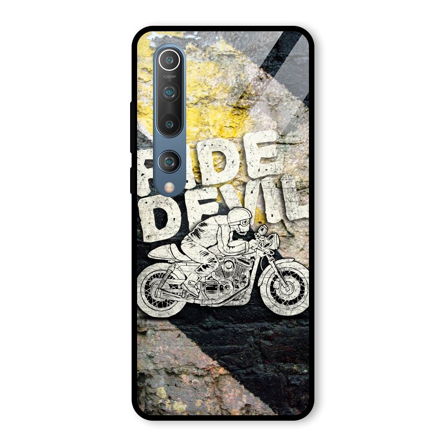 Ride Devil Glass Back Case for Mi 10