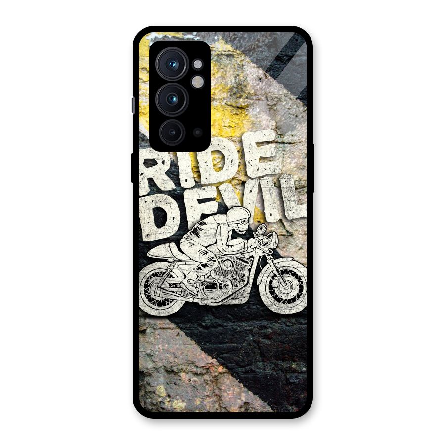 Ride Devil Glass Back Case for OnePlus 9RT 5G