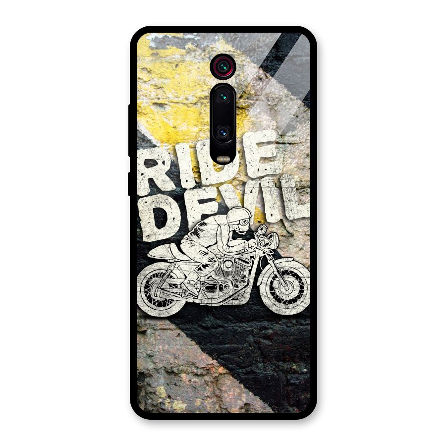 Ride Devil Glass Back Case for Redmi K20 Pro