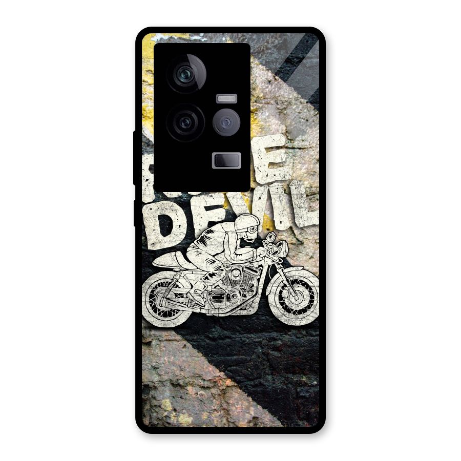 Ride Devil Glass Back Case for Vivo iQOO 11 5G