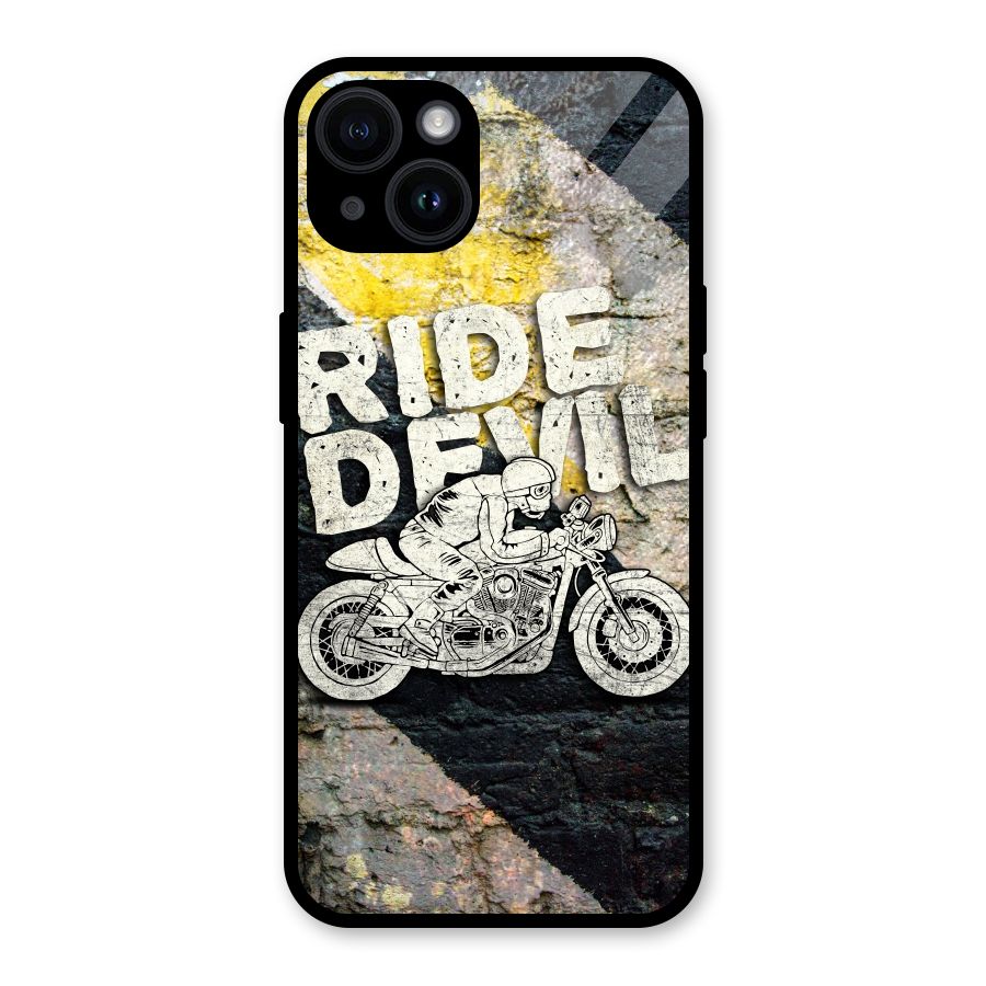 Ride Devil Glass Back Case for iPhone 14