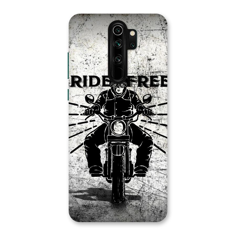 Ride Free Back Case for Redmi Note 8 Pro