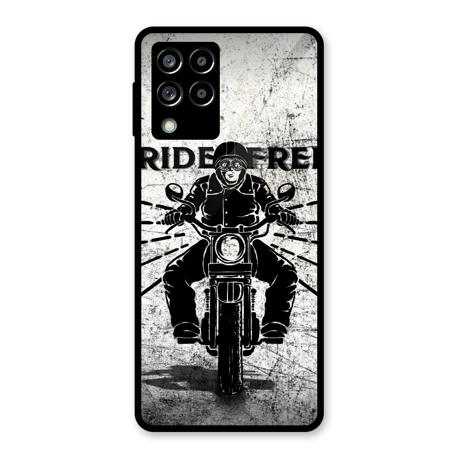 Ride Free Glass Back Case for Galaxy M53 5G