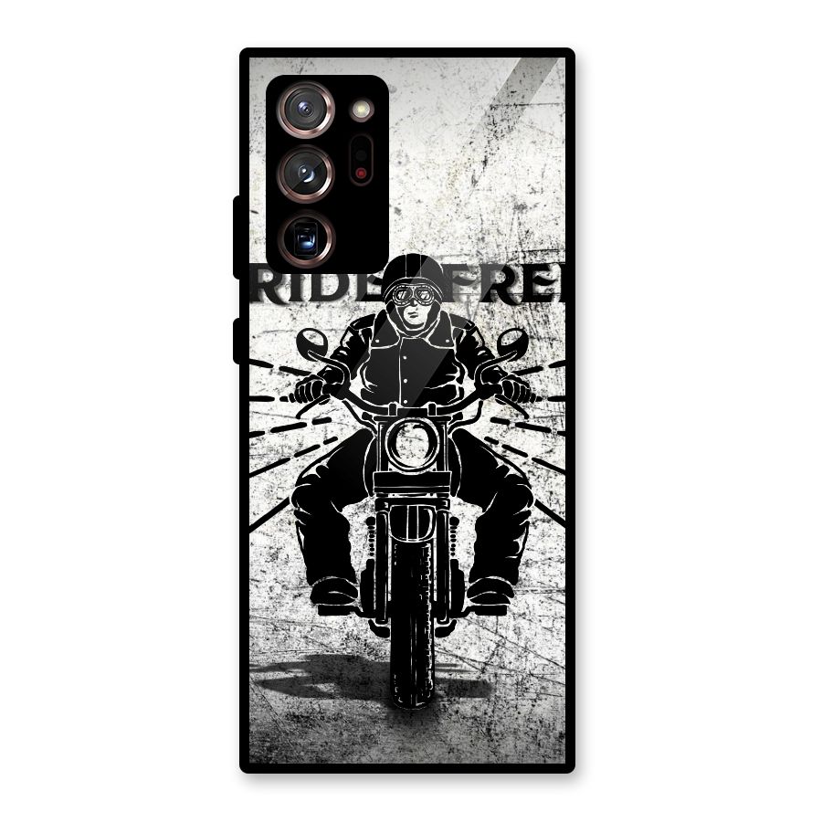 Ride Free Glass Back Case for Galaxy Note 20 Ultra 5G