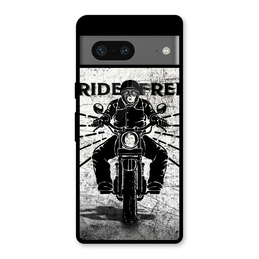 Ride Free Glass Back Case for Google Pixel 7