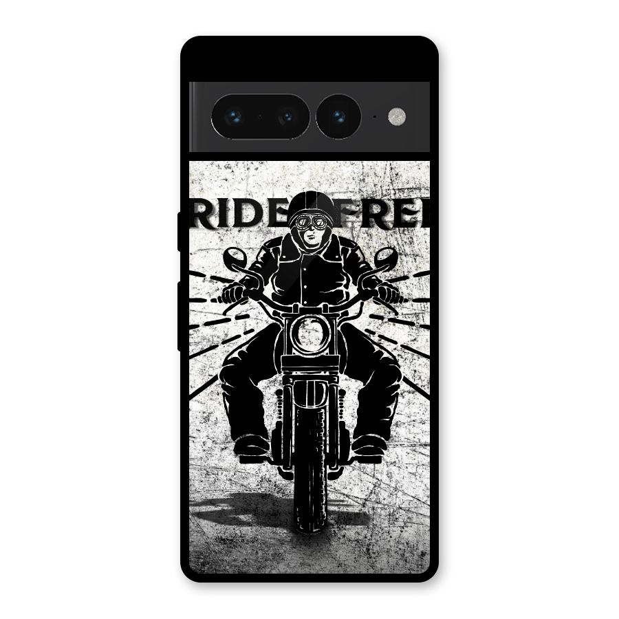 Ride Free Glass Back Case for Google Pixel 7 Pro