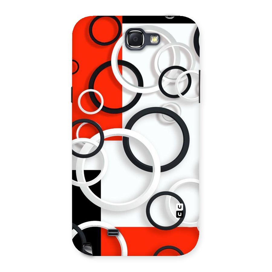 Rings Abstract Back Case for Galaxy Note 2
