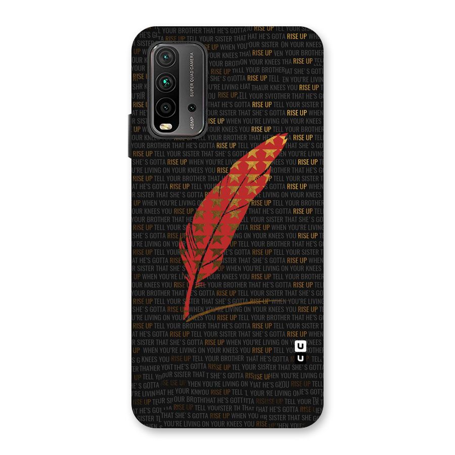 Rise Up Feather Back Case for Redmi 9 Power