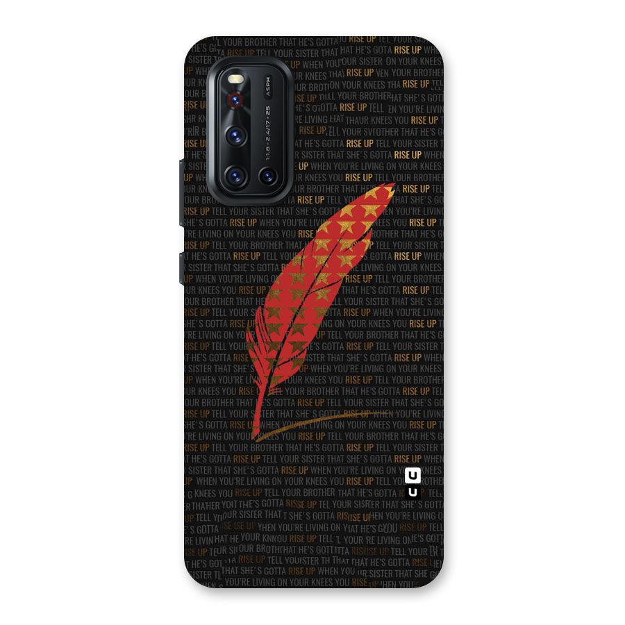 Rise Up Feather Back Case for Vivo V19