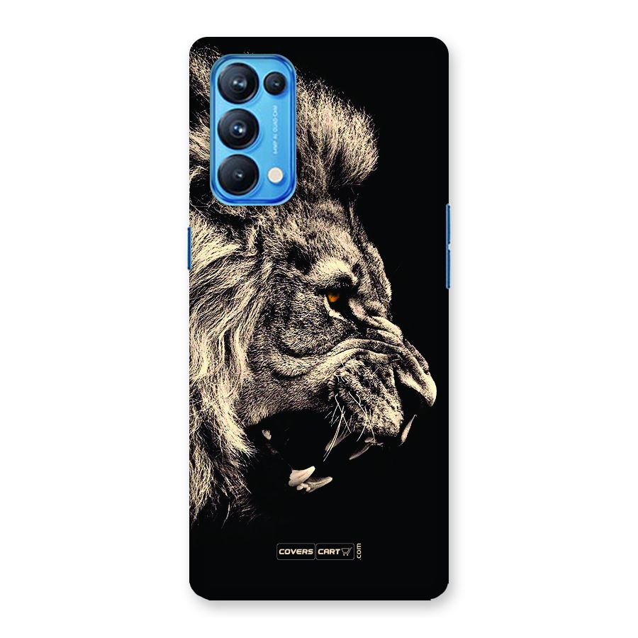 Roaring Lion Back Case for Oppo Reno5 Pro 5G
