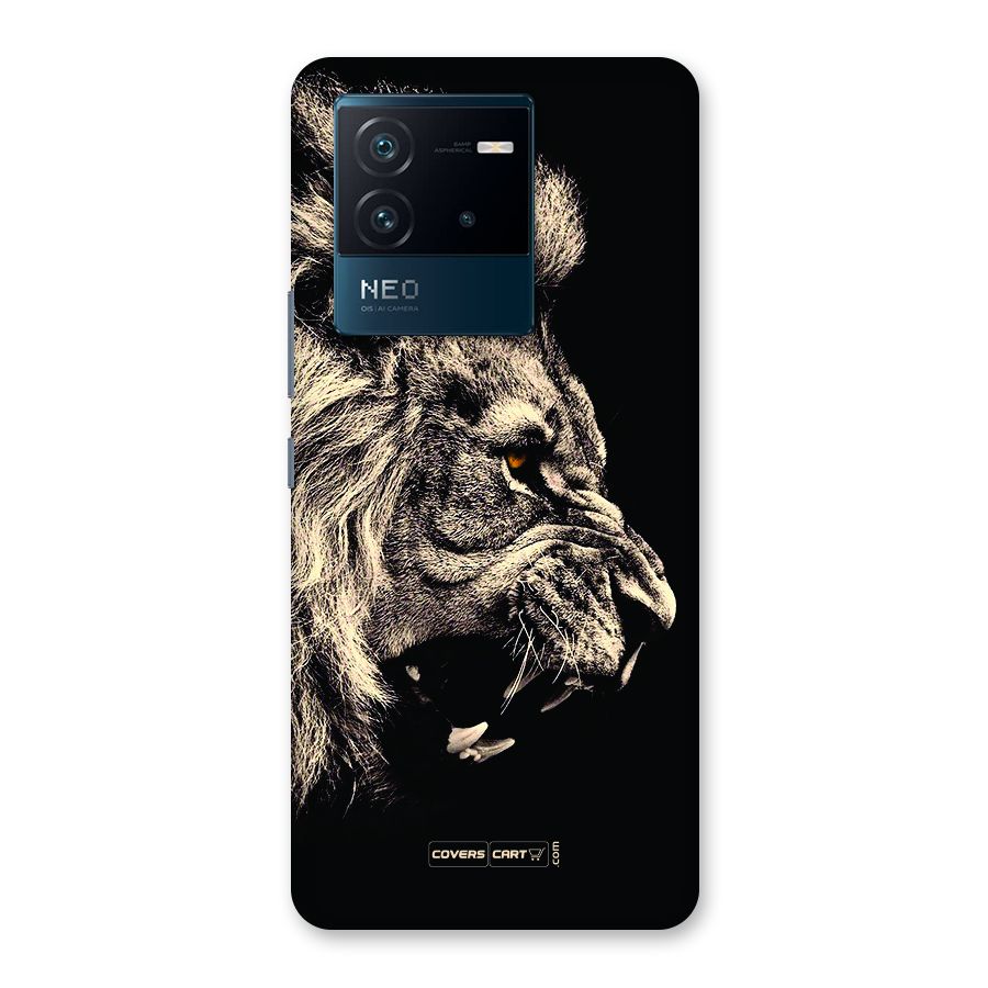 Roaring Lion Back Case for Vivo iQOO Neo 6 5G