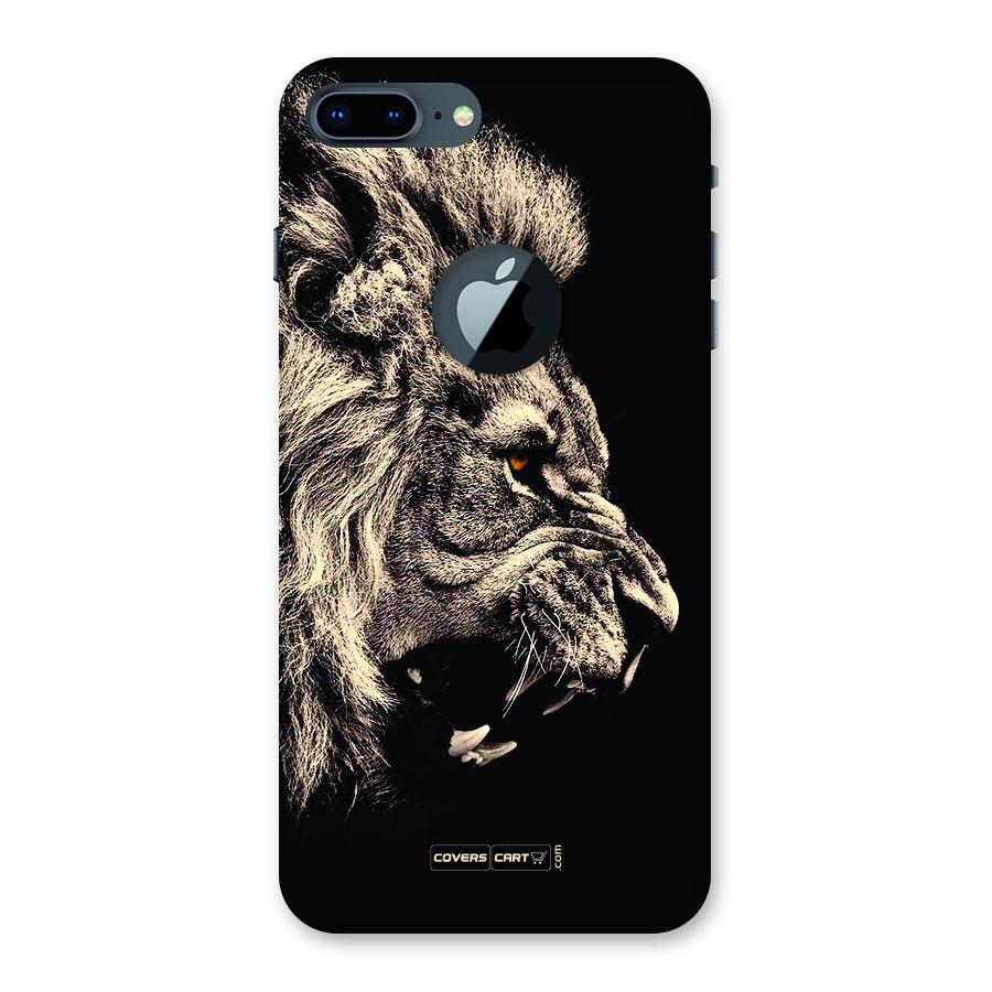 Roaring Lion Back Case for iPhone 7 Plus Logo Cut