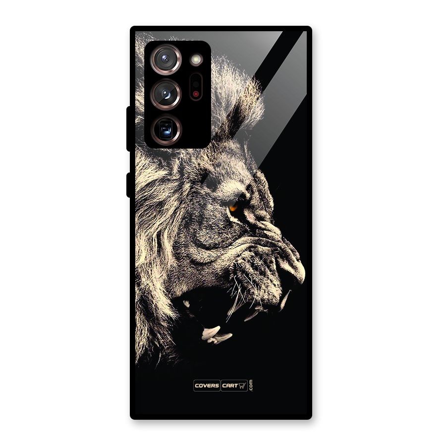Roaring Lion Glass Back Case for Galaxy Note 20 Ultra 5G