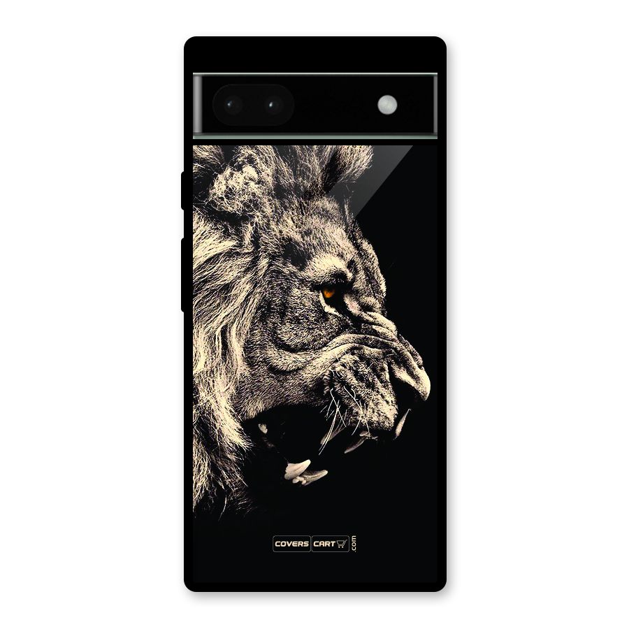 Roaring Lion Glass Back Case for Google Pixel 6a