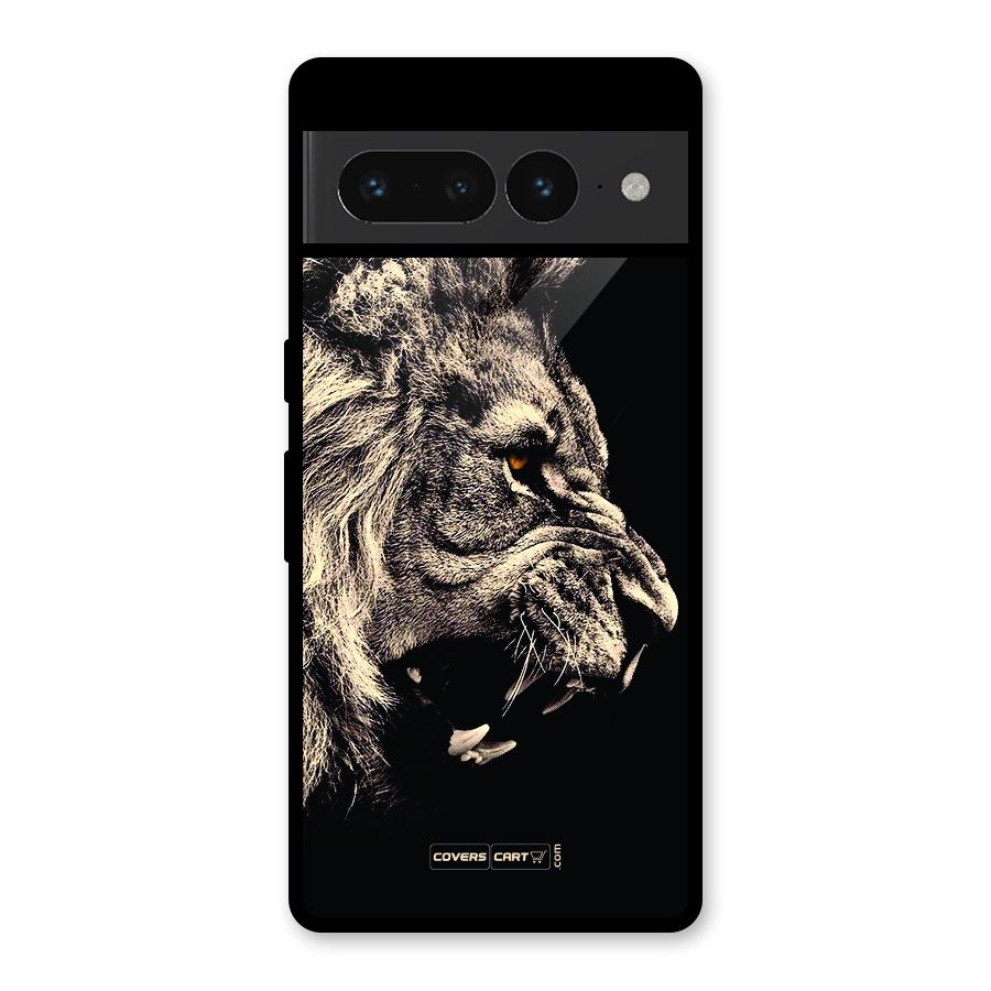 Roaring Lion Glass Back Case for Google Pixel 7 Pro