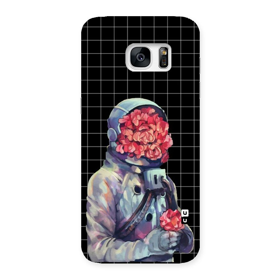 Robot Rose Back Case for Galaxy S7 Edge