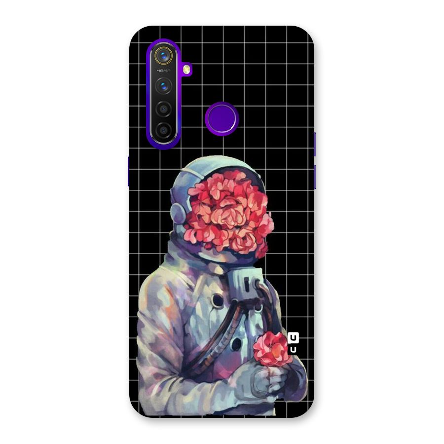 Robot Rose Back Case for Realme 5 Pro