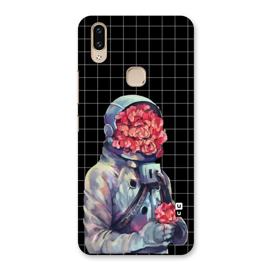 Robot Rose Back Case for Vivo V9 Youth