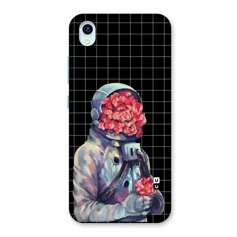 Robot Rose Back Case for Vivo Y1s