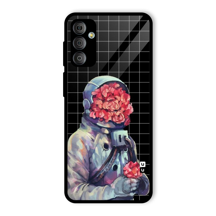 Robot Rose Glass Back Case for Galaxy F23