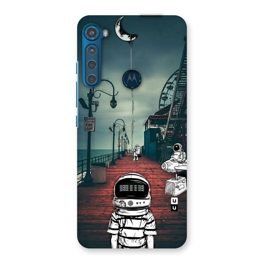Robotic Design Back Case for Motorola One Fusion Plus