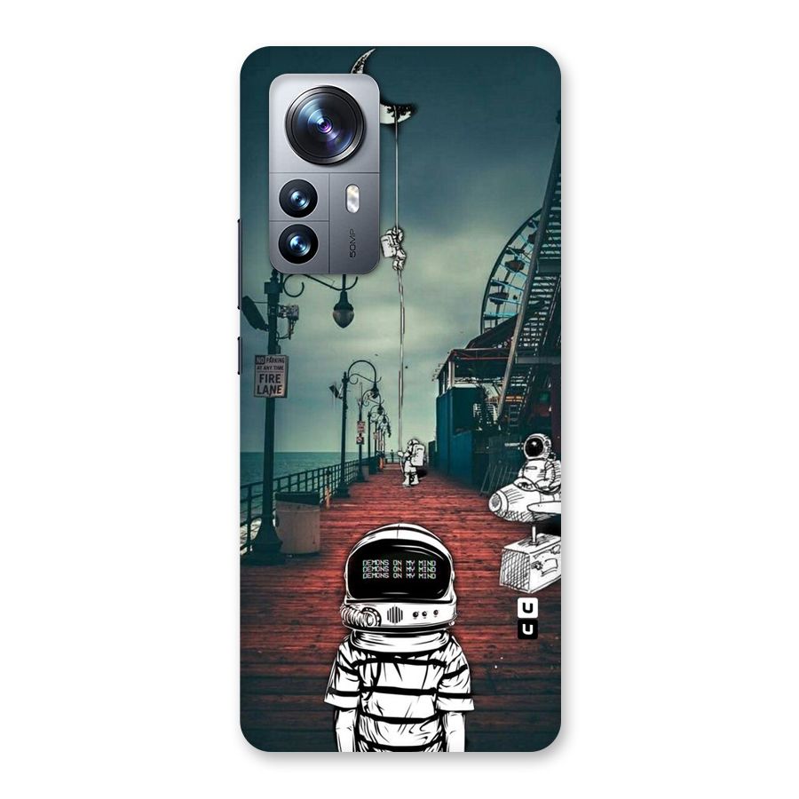 Robotic Design Back Case for Xiaomi 12 Pro