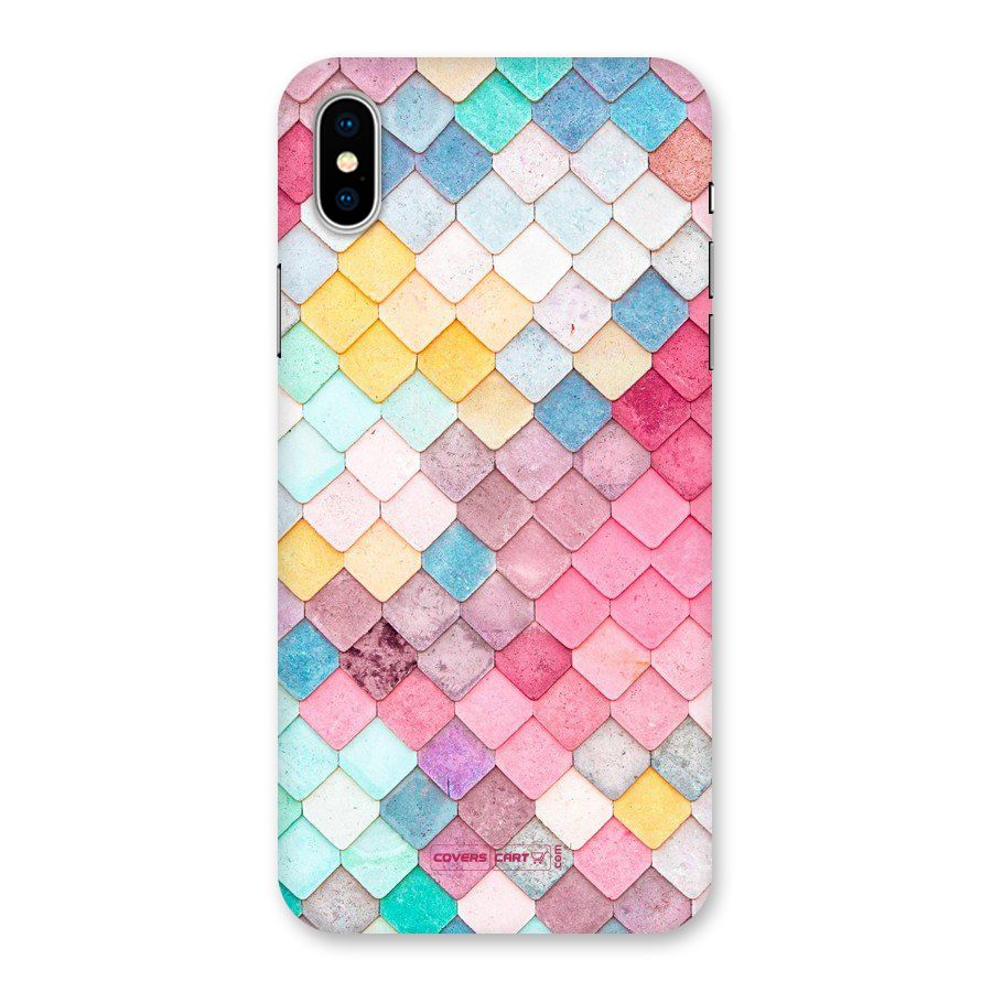 Rocks Pattern Design Back Case for iPhone XS