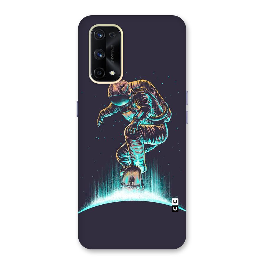 Rolling Spaceman Glass Back Case for Realme X7 Pro