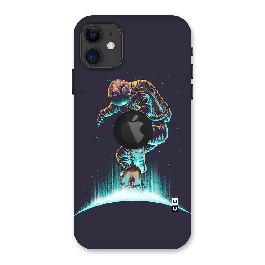 Rolling Spaceman Back Case for iPhone 11 Logo Cut
