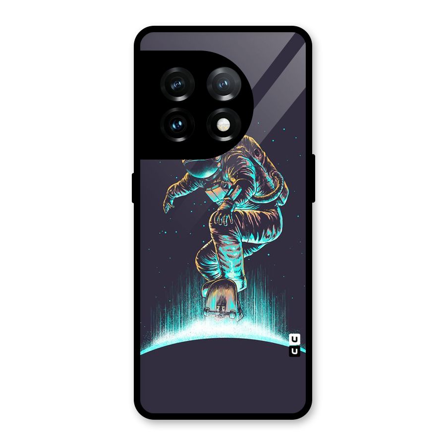 Rolling Spaceman Glass Back Case for OnePlus 11