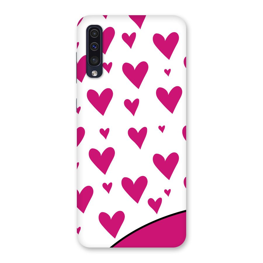 Romantic Couples with Hearts Back Case for Galaxy A50s