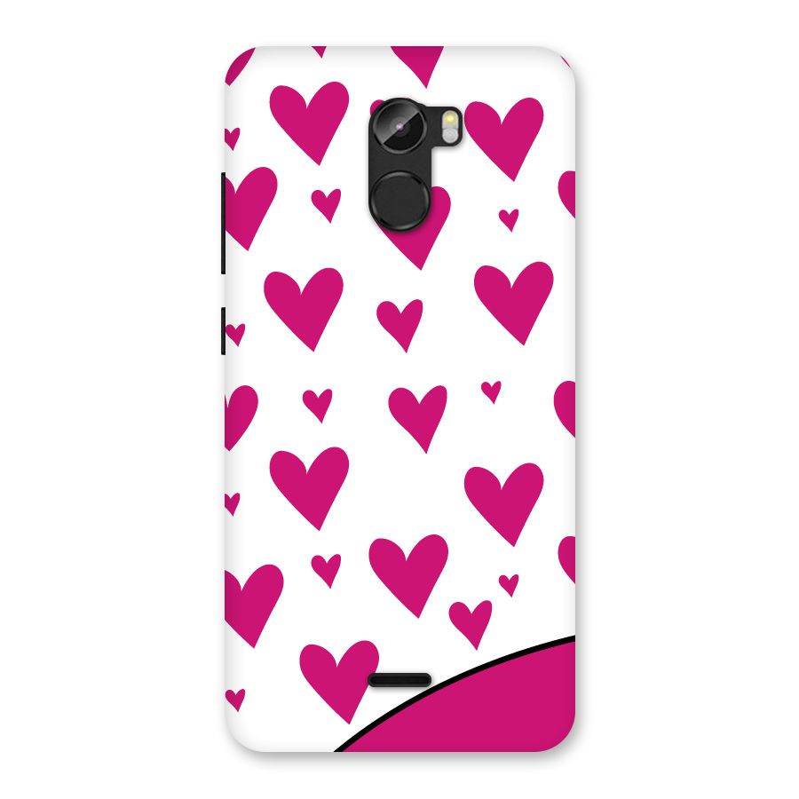 Romantic Couples with Hearts Back Case for Gionee X1