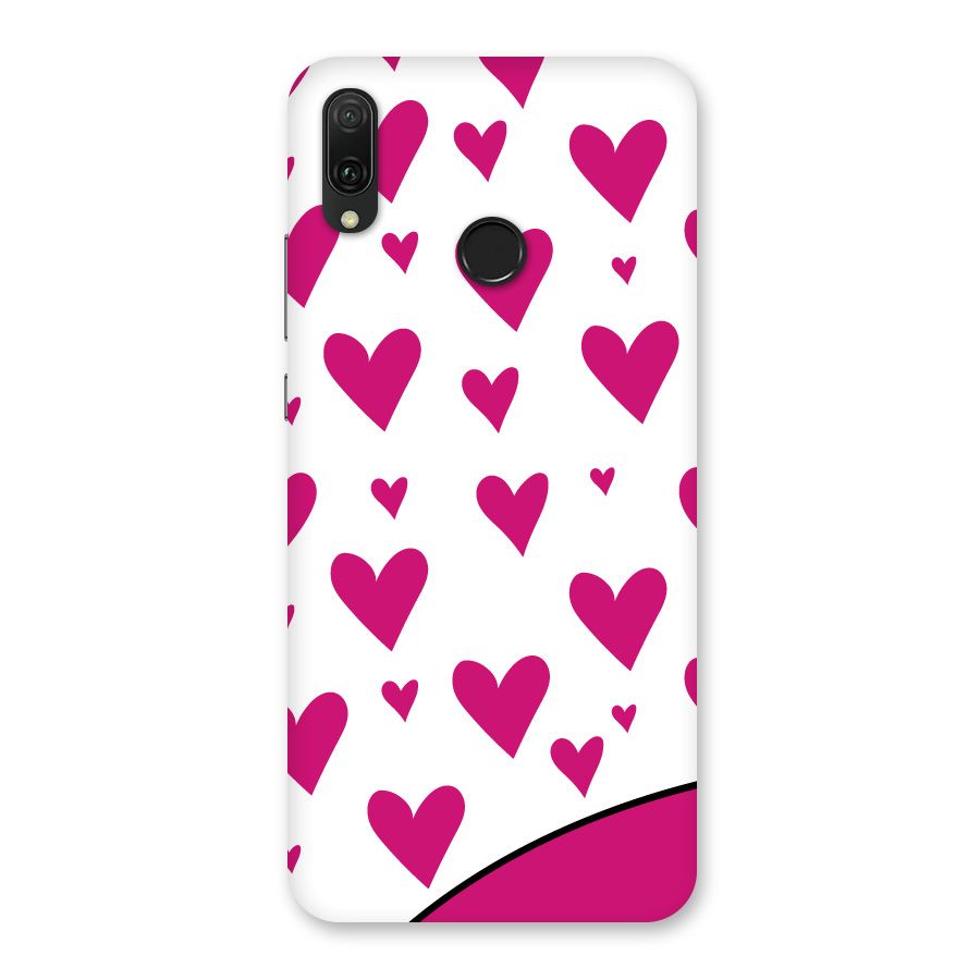 Romantic Couples with Hearts Back Case for Huawei Y9 (2019)