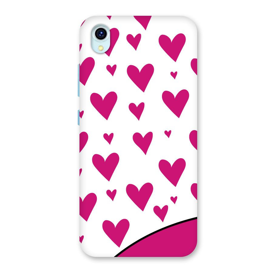 Romantic Couples with Hearts Back Case for Vivo Y1s