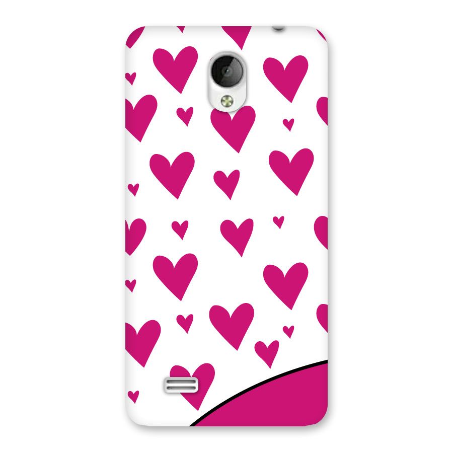 Romantic Couples with Hearts Back Case for Vivo Y21