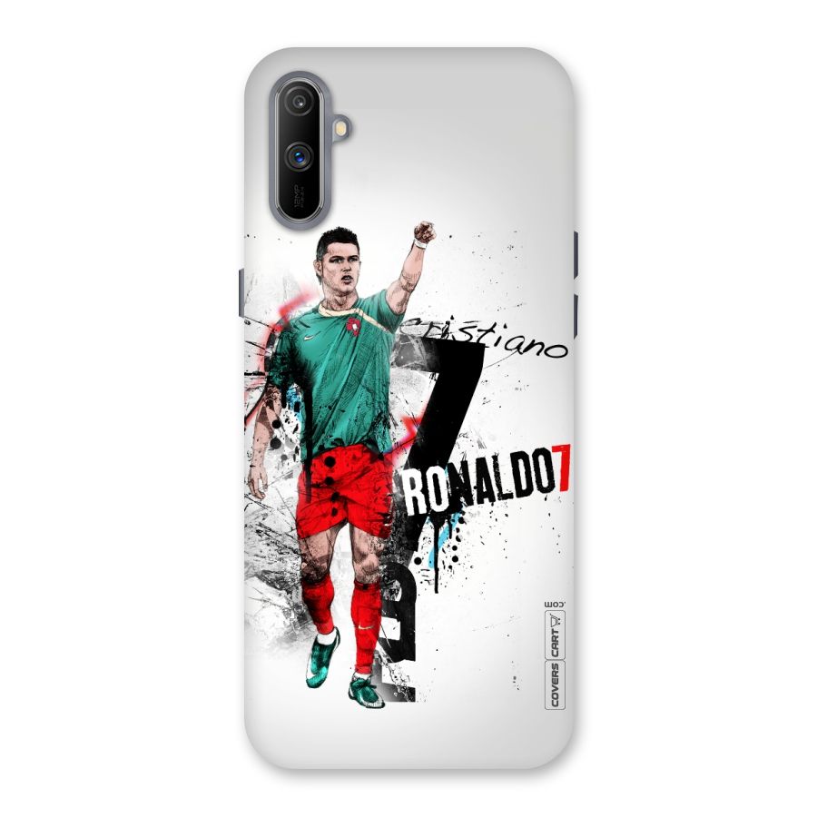 Ronaldo In Portugal Jersey Back Case for Realme C3