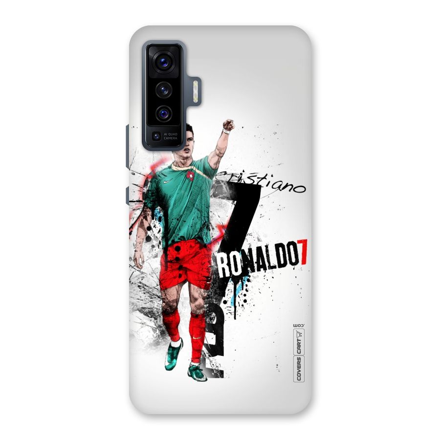 Ronaldo In Portugal Jersey Back Case for Vivo X50