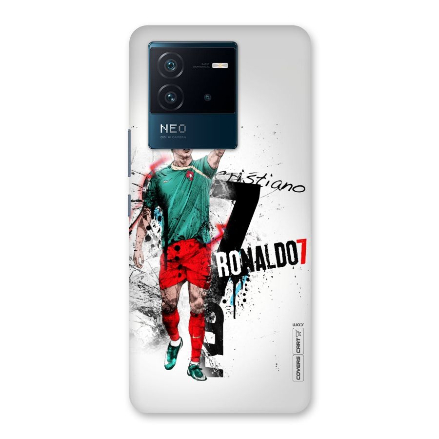 Ronaldo In Portugal Jersey Back Case for Vivo iQOO Neo 6 5G