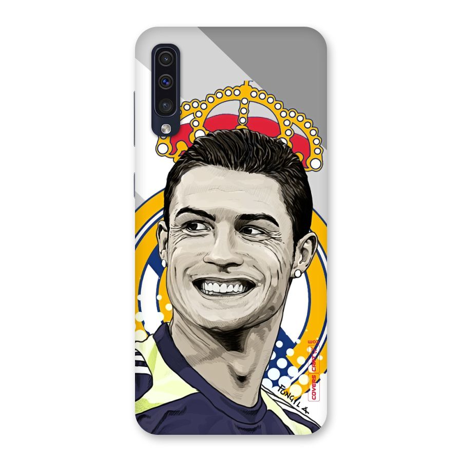 Ronaldo Madrid King Back Case for Galaxy A50