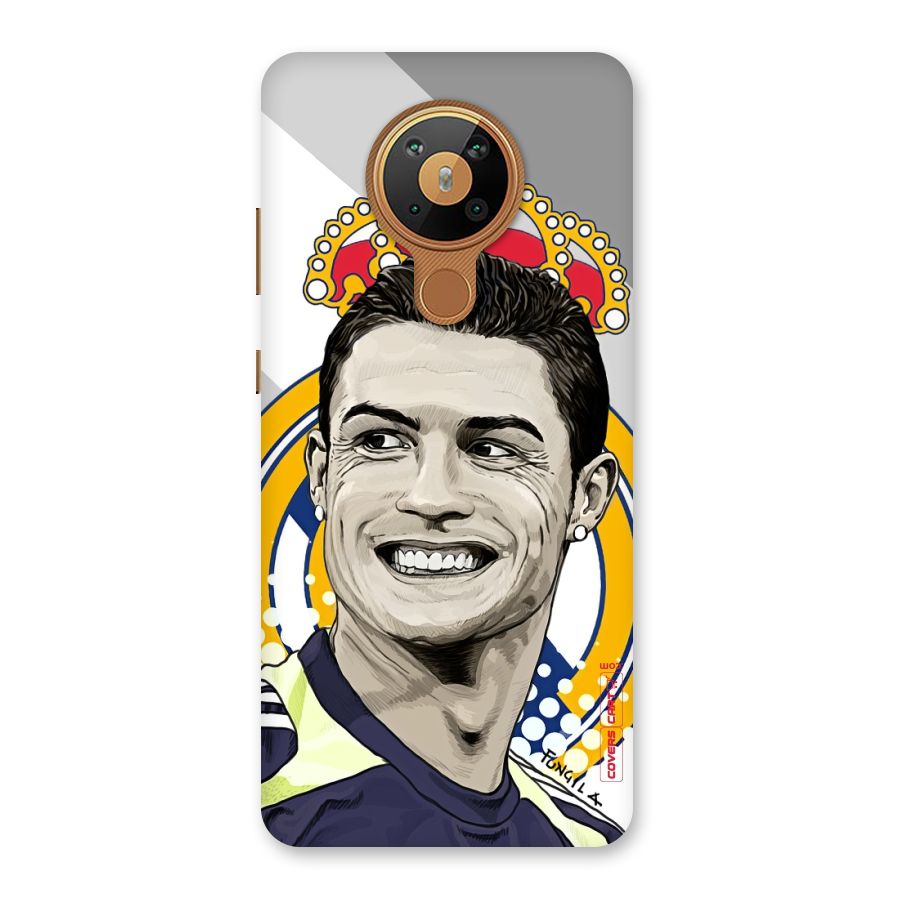 Ronaldo Madrid King Back Case for Nokia 5.3