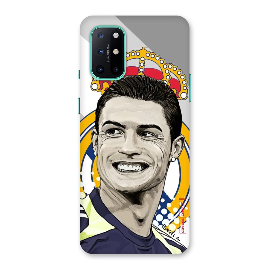 Ronaldo Madrid King Back Case for OnePlus 8T