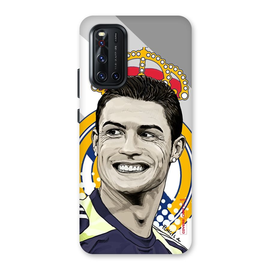 Ronaldo Madrid King Back Case for Vivo V19