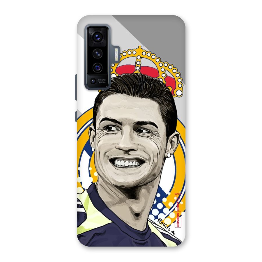 Ronaldo Madrid King Back Case for Vivo X50