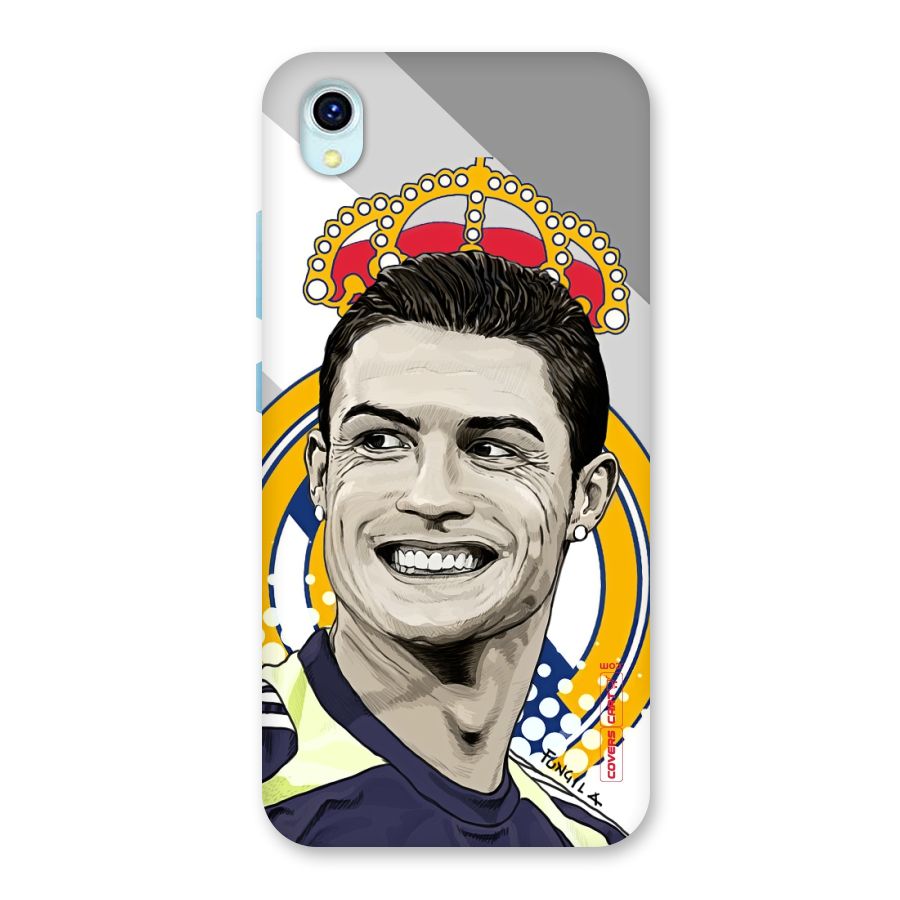 Ronaldo Madrid King Back Case for Vivo Y1s