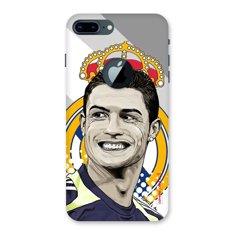 Ronaldo Madrid King Back Case for iPhone 7 Plus Logo Cut